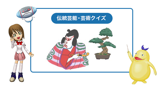 伝統芸能・芸術クイズ