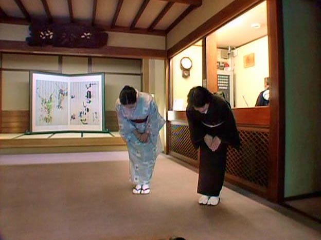 迎えのあいさつ